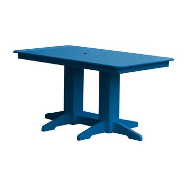 Plastic resin discount outdoor dining table